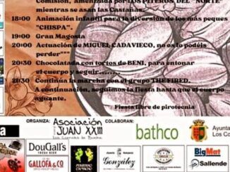 Sábado 12 de octubre Magosta de la Peña Juan XXIII en Los Corrales de Buelna