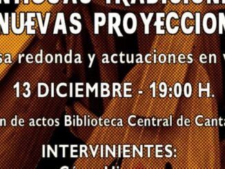 Viernes 13 de diciembre, 19.00 Mesa redonda y actuaciones en vivo en la Biblioteca Centra de Cantabria